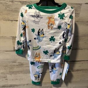Bluey Toddler Pajamas Size 4T NEW